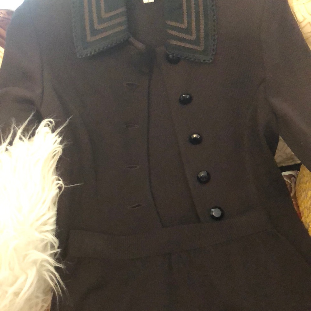Ladies Beautiful Chocolate Brown ST.John Suit